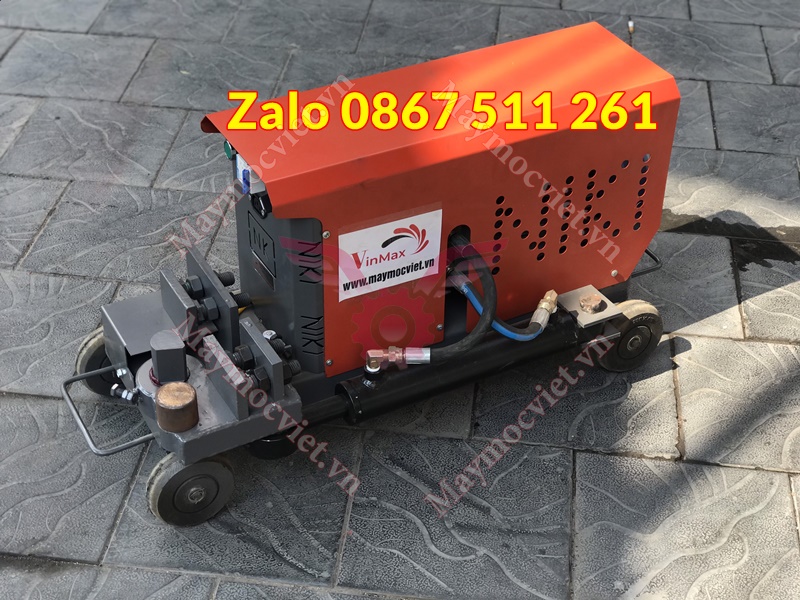 Máy uốn sắt thủy lực tự động D25 chính hãng