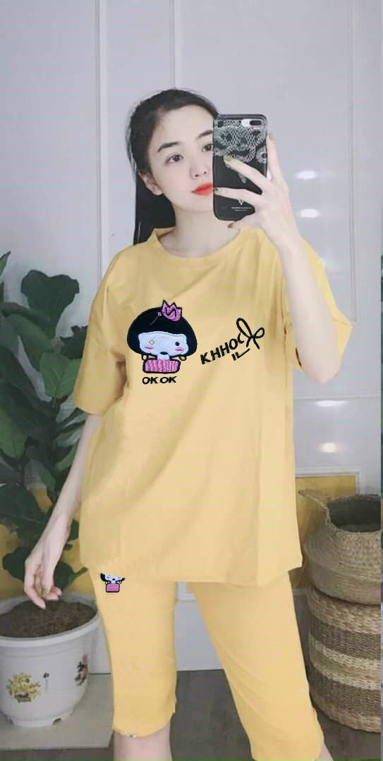 ĐỒ BỘ LỬNG NỮ SIÊU XINH CHẤT VẢI COTTON SIÊU MÁT