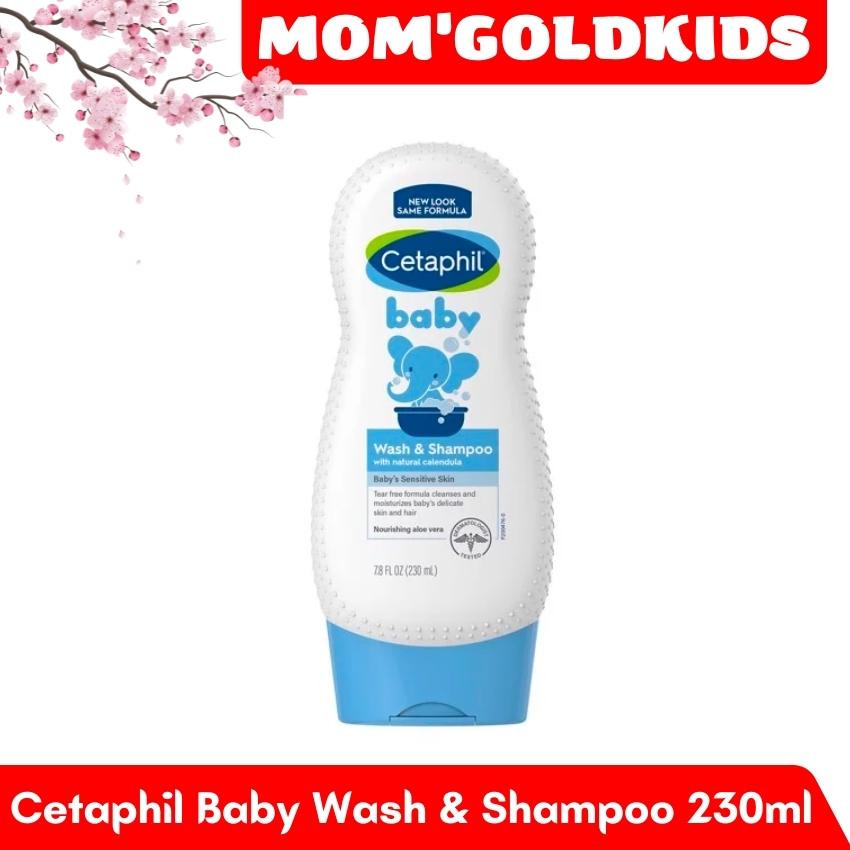 Sữa Tắm Gội Dịu Nhẹ Cetaphil Baby Gentle Wash & Shampoo 230ml