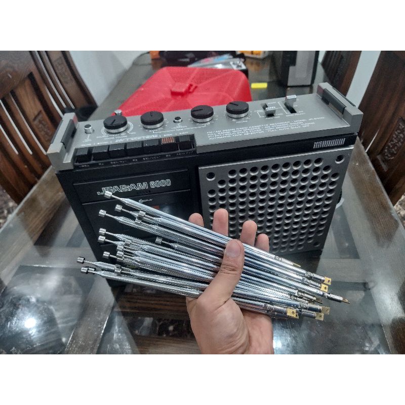 Râu Ăn teng Đài Radio  ( Dài 1 mét - rút gọn 19cm)