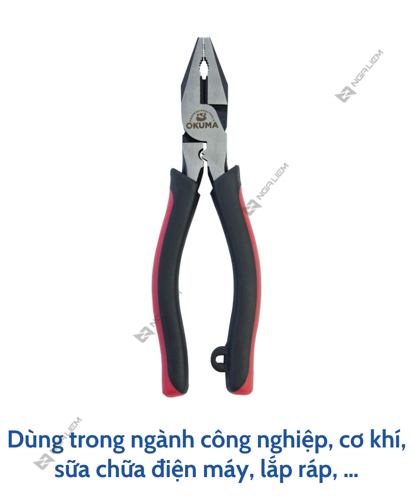Kìm Điện Cao Cấp (6" - 7" - 8") OKUMA