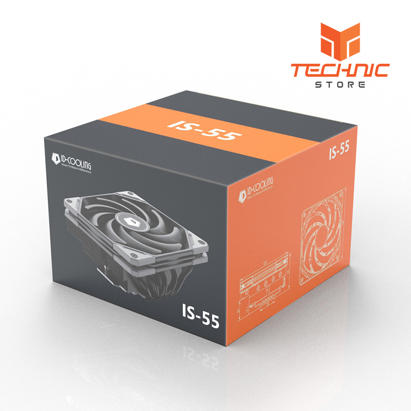 Tản nhiệt CPU ID-Cooling IS-55 BLACK