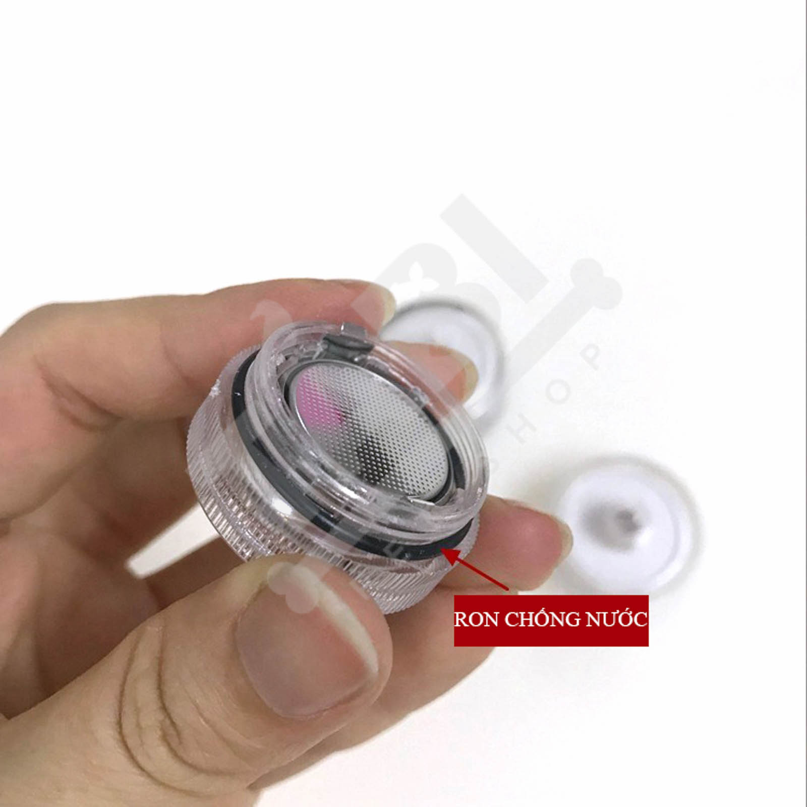 Đèn LED Mini Tròn Để Được Dưới Nước Trang Trí Bể Cá Hồ Cá.