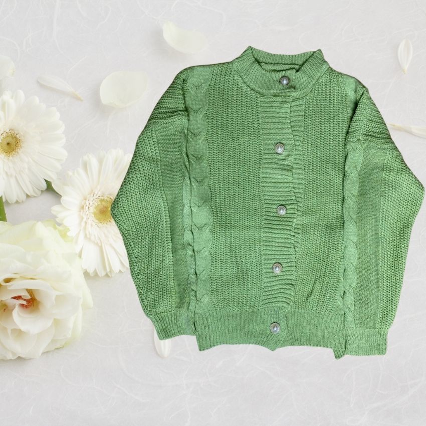 (Xả Kho) Áo khoác  Cardigan, áo len YAMA A04 vặn thừng với bảng màu tươi tắn, chất len dày dặn và ấm áp.