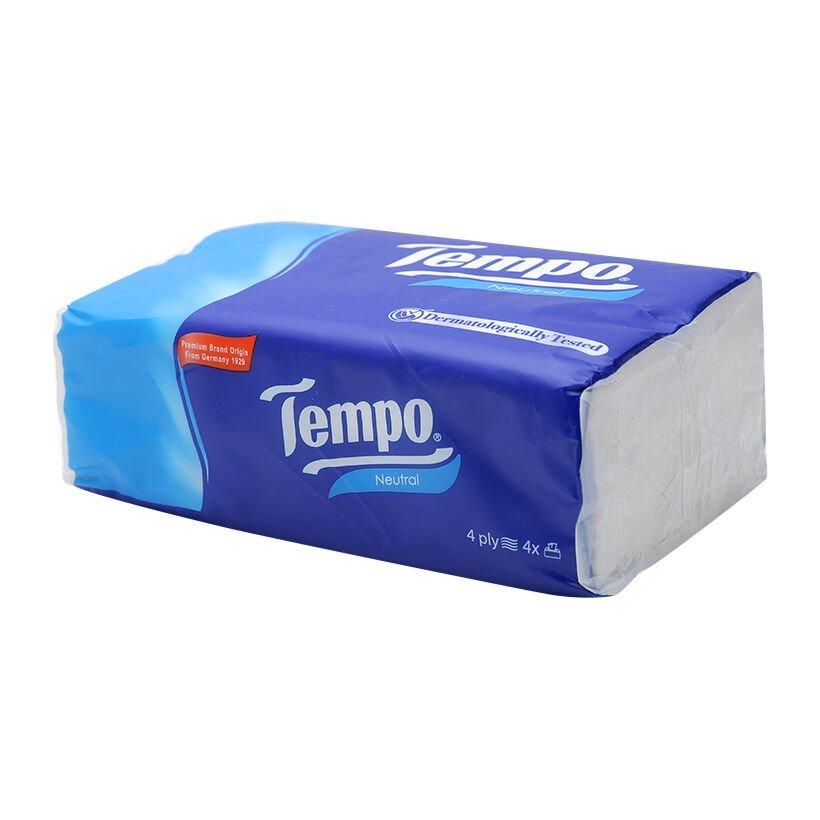 Khăn Giấy Tempo Softpack Icy Menthol 90 Miếng
