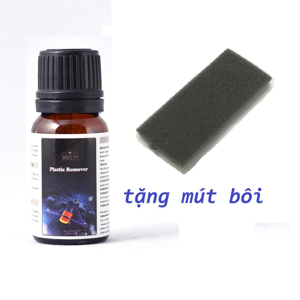 [HCM]Chai Dung Dịch Phục hồi nhựa nhám Plastic Remover 10ml