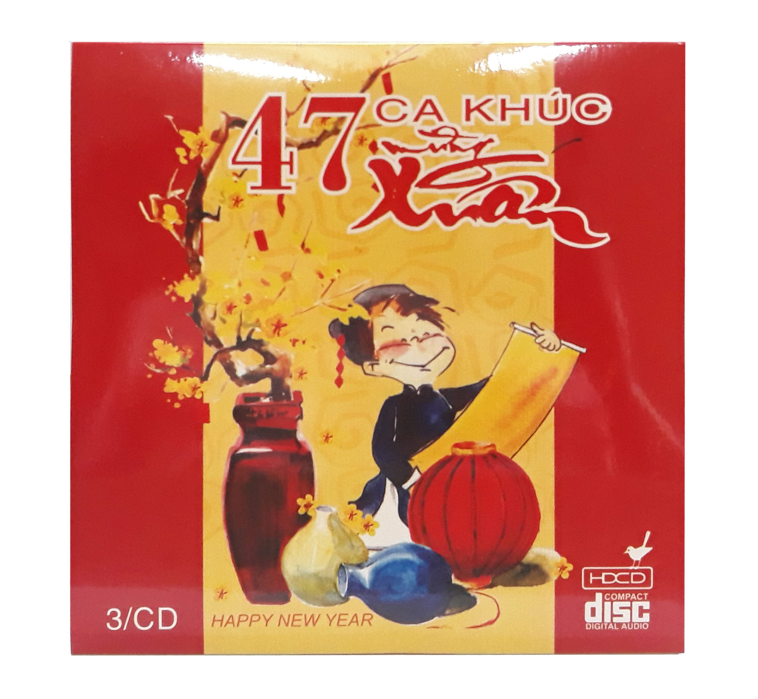 Various Artist - 47 Ca Khúc Xuân - Bộ 3CD (CD Phono)
