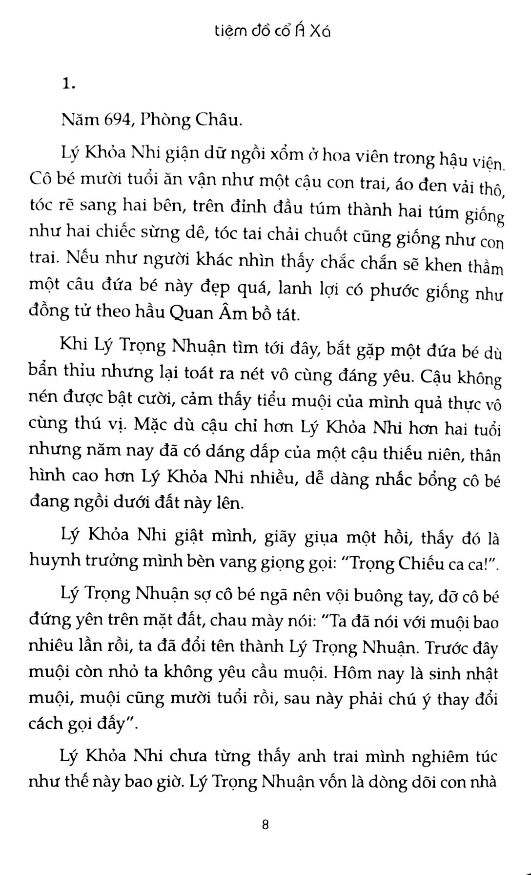 Fahasa - Tiệm Đồ Cổ Á Xá - Tập 4