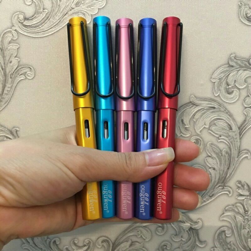 [HCM]Bút Máy Luyện Chữ Đẹp Nét Thanh Nét Đậm Ngòi Lá Tre.