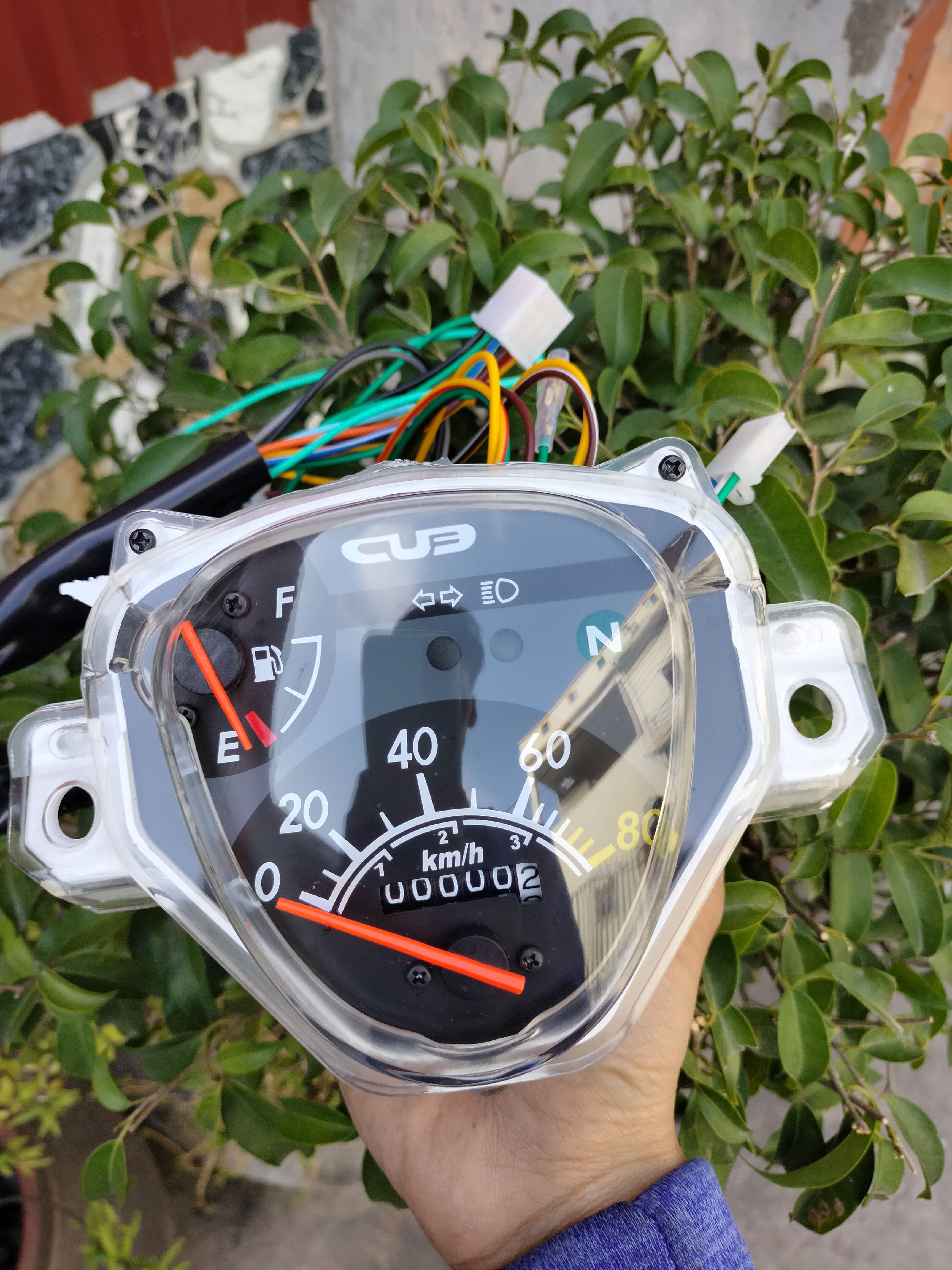 Đồng hồ xe Cub tàu 81 đời mới -NN