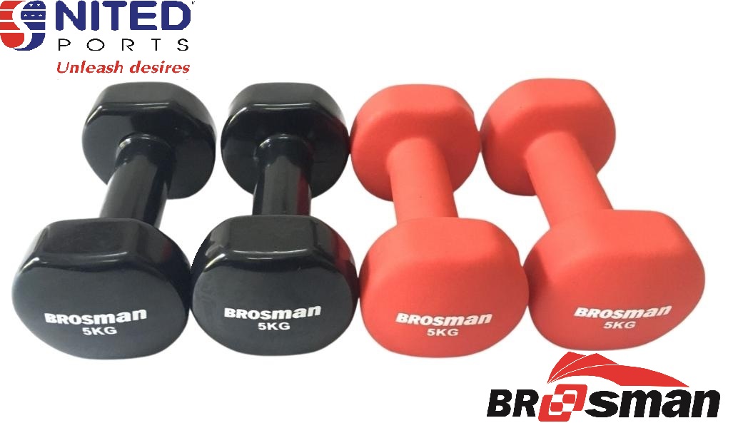 TẠ TAY CAO CẤP BROSMAN 5KG