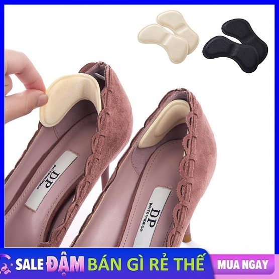[HCM][COTTON 100%] Miếng Lót Giày cao gót nữ êm chân 4D chống trầy xước chống trượt