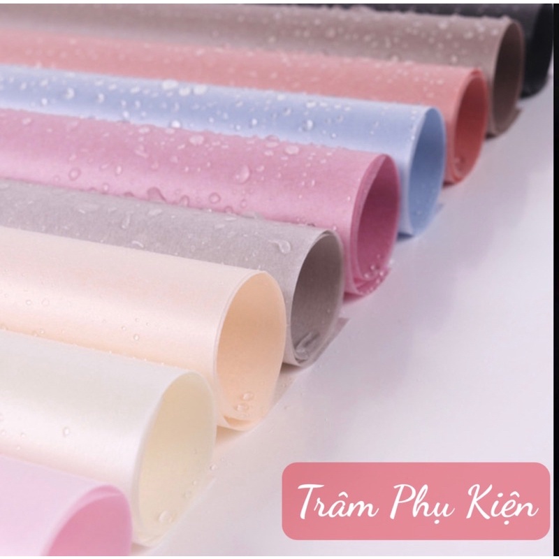 Giấy bóng mờ 1 mặt bó hoa (20tờ)