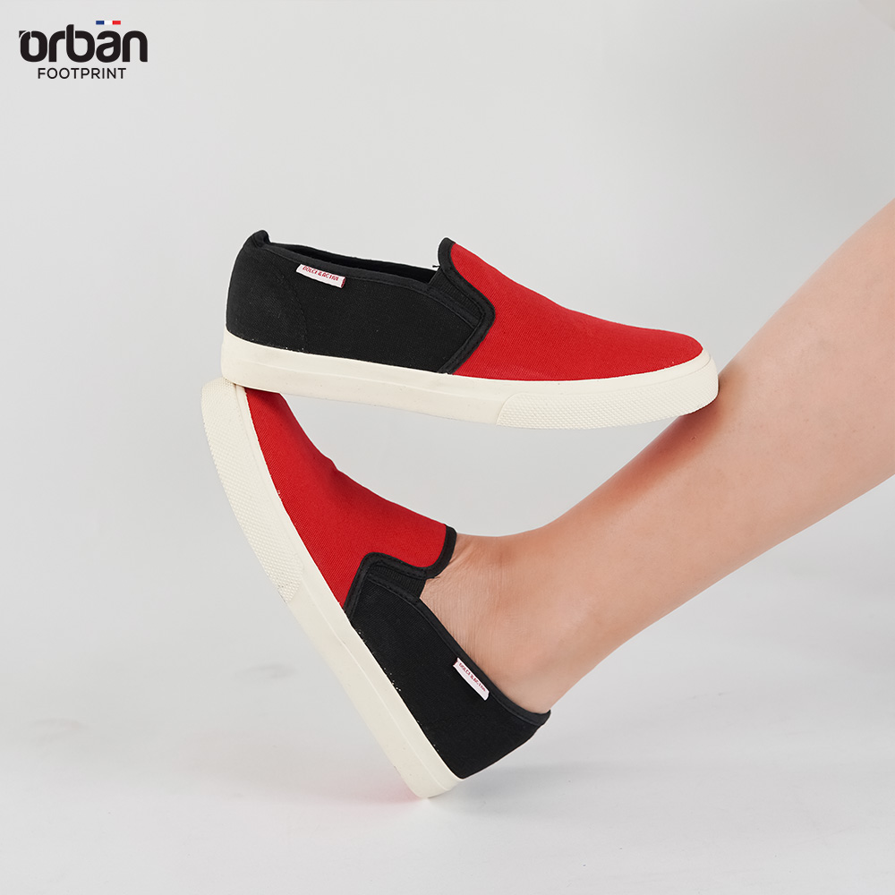 Giày sneaker d&a l1607 đỏ