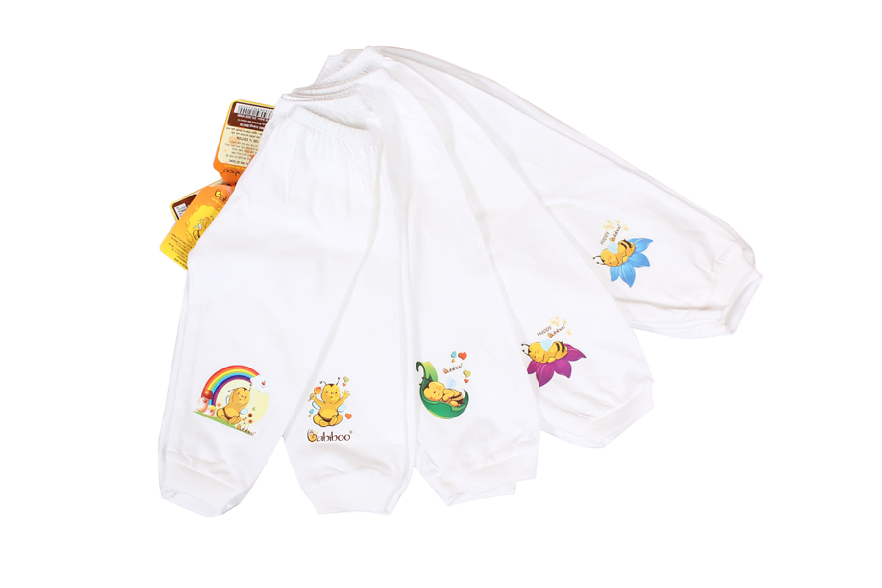 Quần dài mặc bỉm bo gấu dày dặn BABIBOO BB33