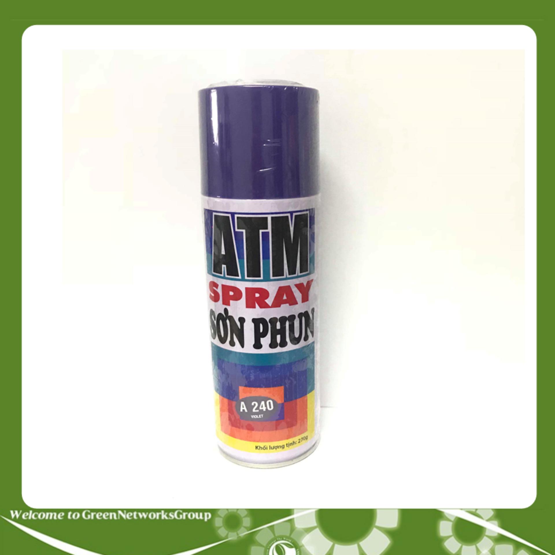 Bình sơn phun nước A240 GreenNetworks (màu tím)
