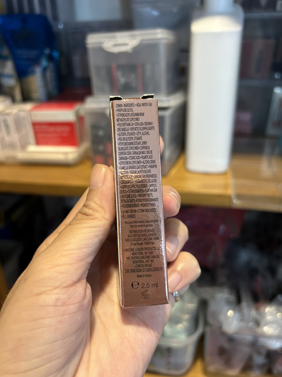 MINISIZE - 2.5ML/CÂY - CHUỐT MI MASCARA LÀM DÀY MI (HÀNG MUA TẠI SEPHORA)