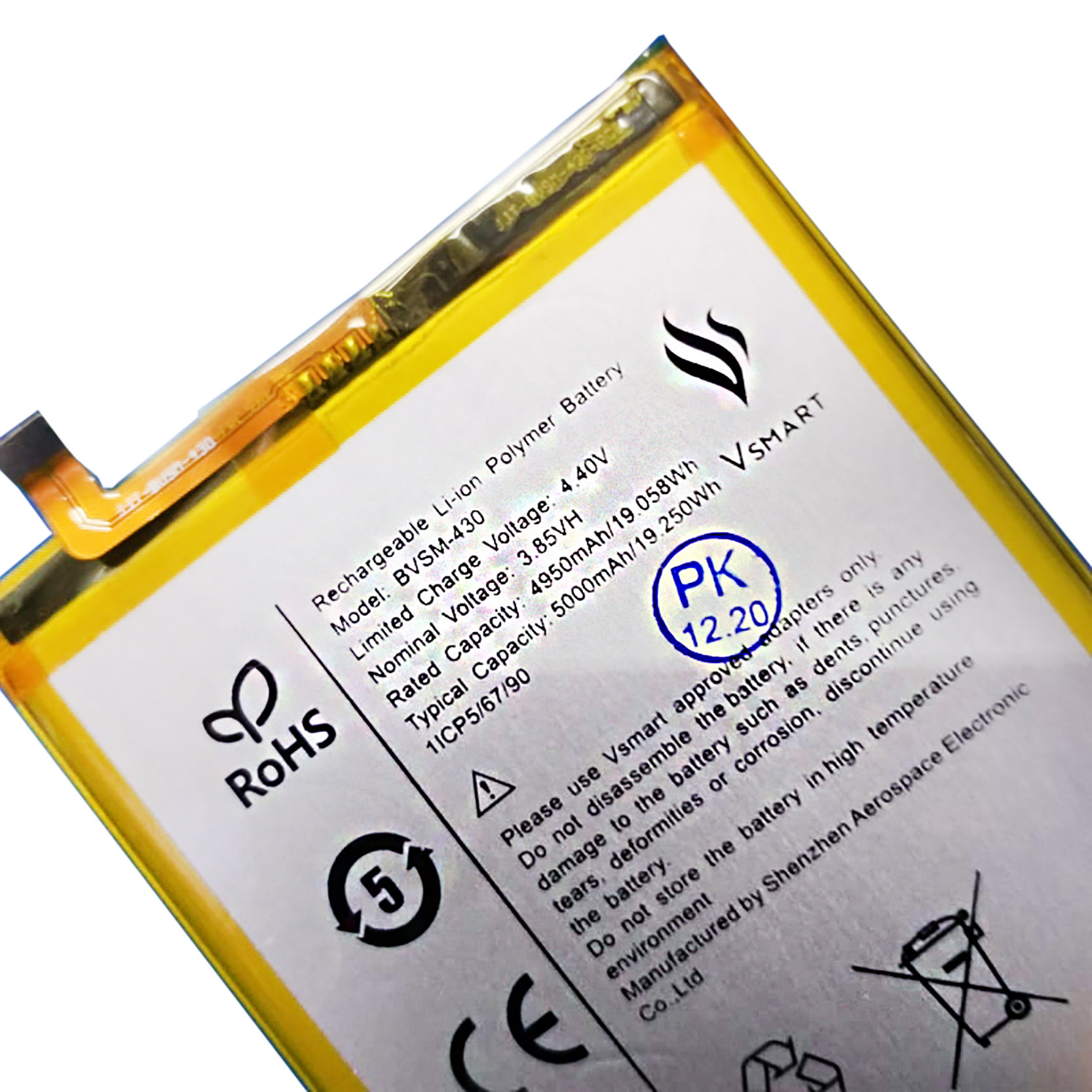Battery For Vsmart Joy 3 BVSM-430