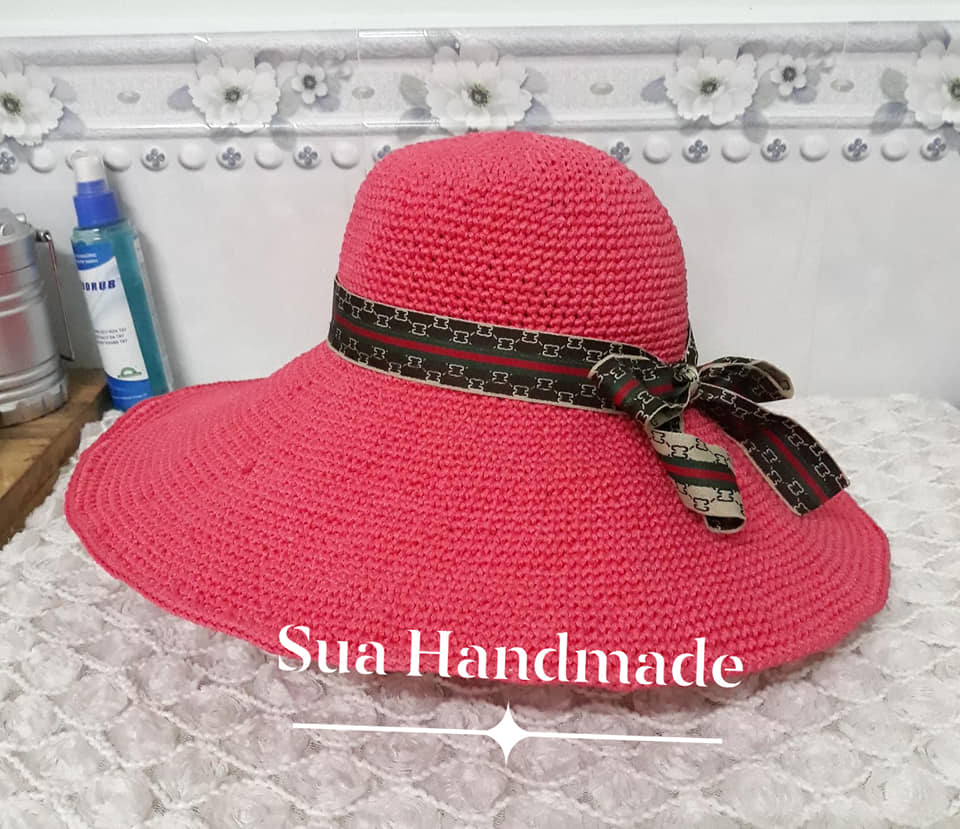 Nón handmade chất liệu sợi dệt Việt Nam