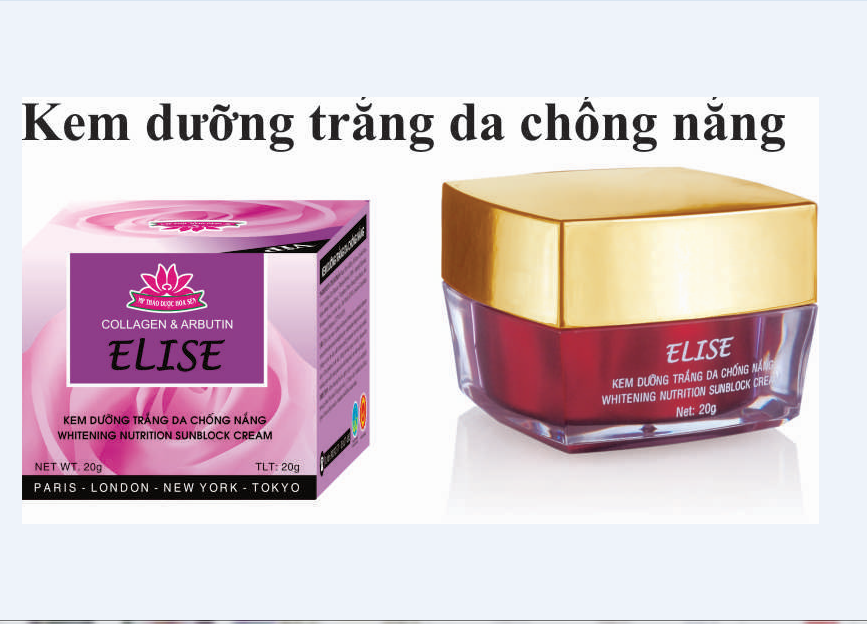 Kem Elise dưỡng trắng da, chống nắng 20g