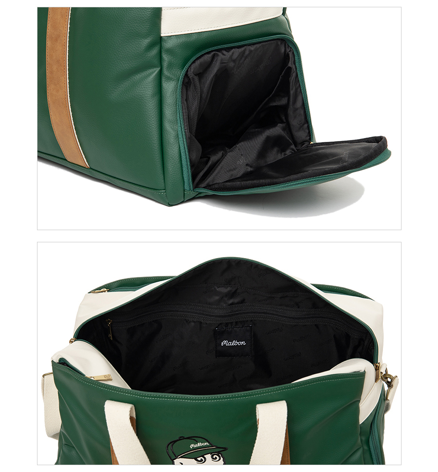 Hàn Quốc MALBON Golf Xô Cổ Điển Boston Bag