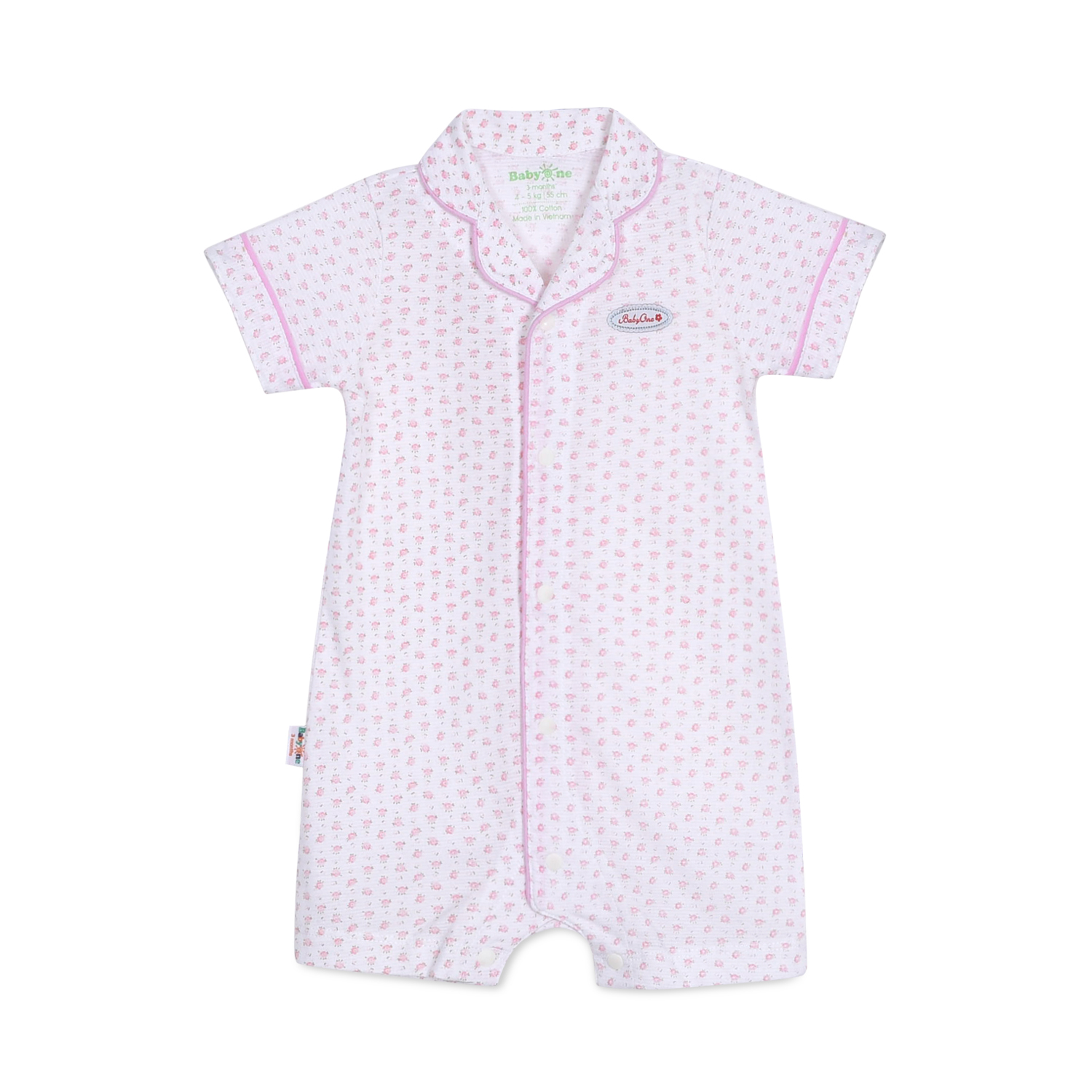 LIỀN QUẦN PYJAMAS BÉ GÁI 1342- HELLO BB (hình in ngẫu nhiên)