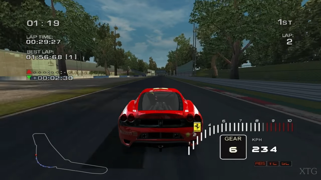 [HCM]game ps2 ferrari challenge ( game đua xe )