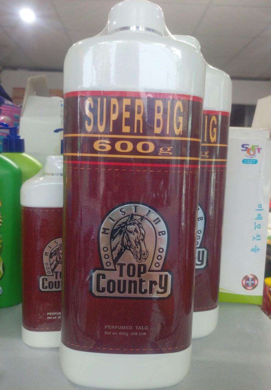 [HCM]Phấn Top Country Thái super big 600g- Phấn rôm Thái