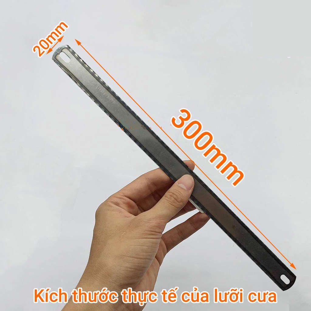 Lưỡi Cưa Sắt 2 Mặt 300mm sh.lion