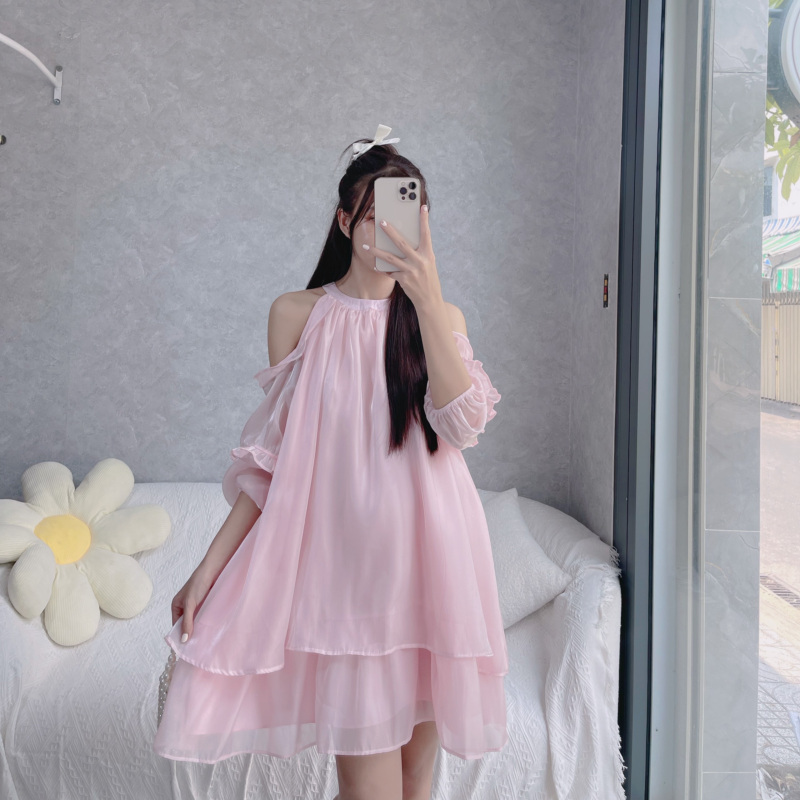 Mua Váy công chúa bồng bềnh cho bé nhiều mẫu siêu xinh - Kem Trắng - Size  120 tại A Little Corner | Tiki