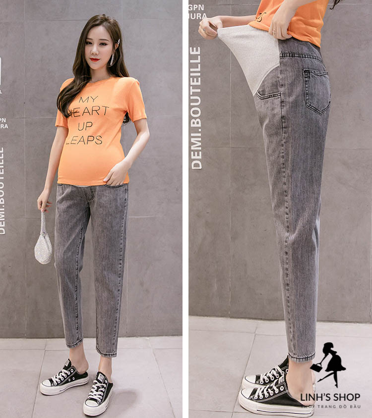 Quần Bầu Jean Bagy Q139