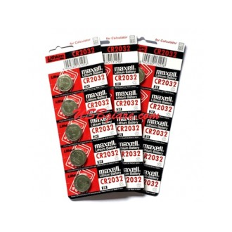 Battery CR2032 genuine Maxell 3V lithium cell coin battery