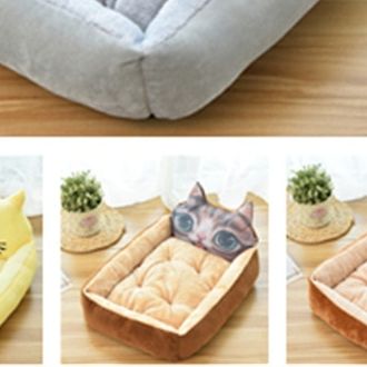 Ổ nệm chó mèo giá rẻ hình thú