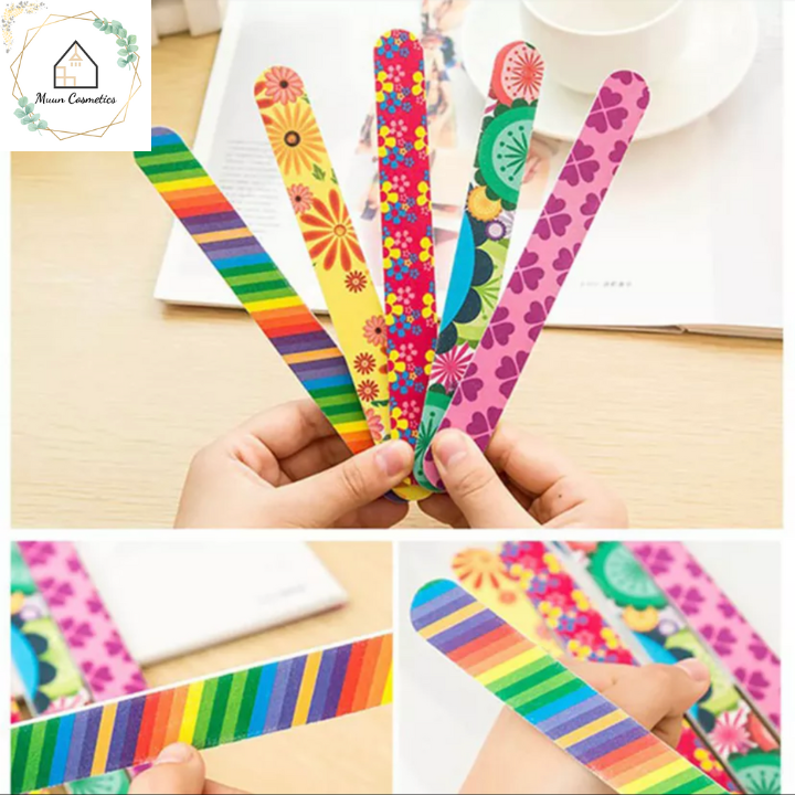 Dũa Móng Tay Họa Tiết 2 Mặt
