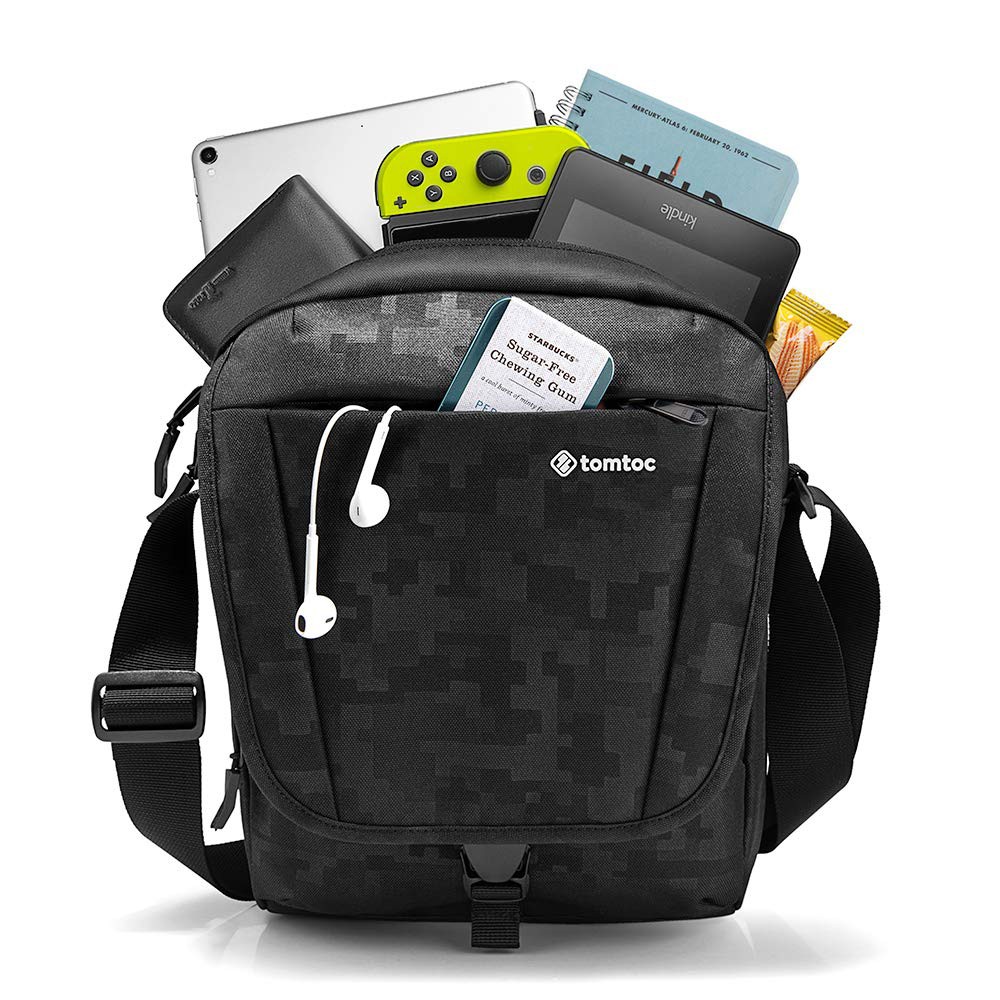 Túi Đeo Chéo Tomtoc Functional Ipad/Tablet 7-11inch Black