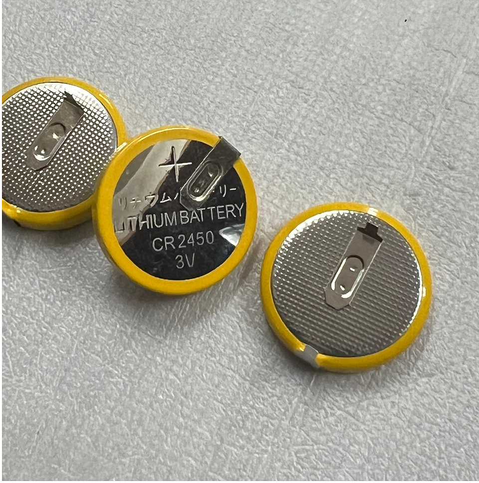 Pin nuôi nguồn CR2450 lithium 3V hàn chân