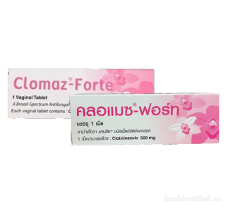 V En đặt Rị V Em Nhiễm Phụ Hoa Clomaz Forte Thai Lan Sức Khỏe Phai Nữ Hoithuoc Com