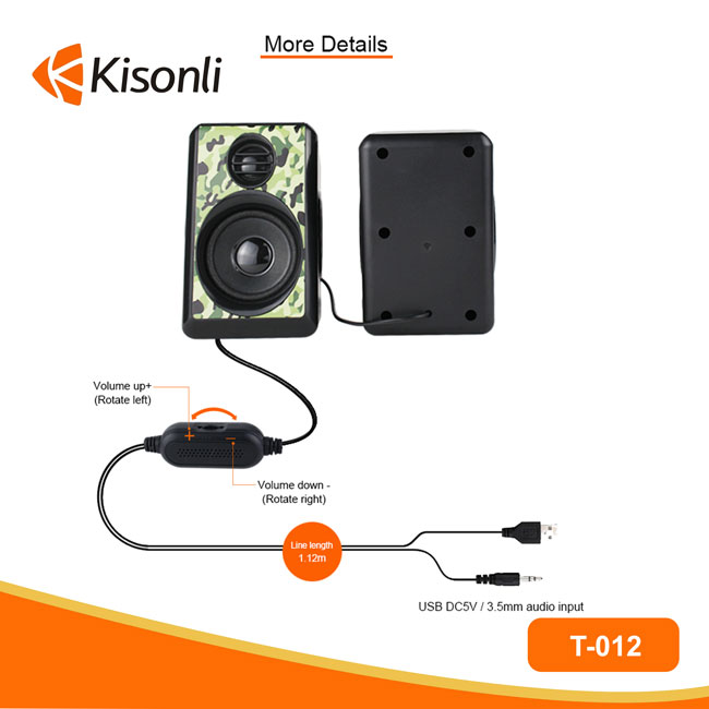 [HCM]Loa USB 2.0 Kisonli T-012 4 bass