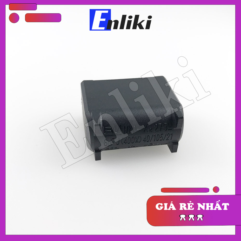 Tụ Bếp Từ BM Đứng 6uF 275VAC 400VDC