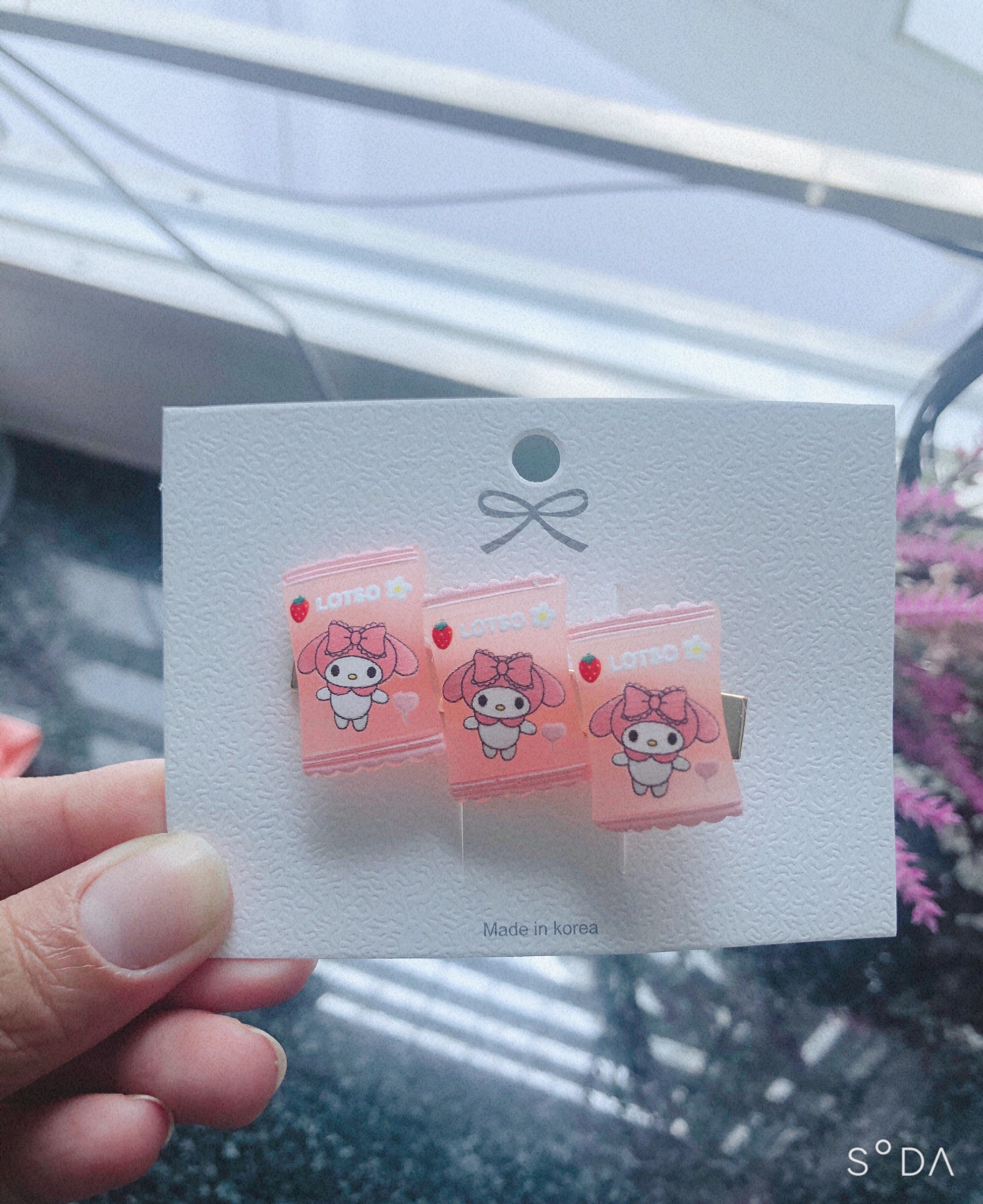 KẸP TÓC SANNRIIOOO MẠ VÀNG SIÊU XINH MIKA MIKA