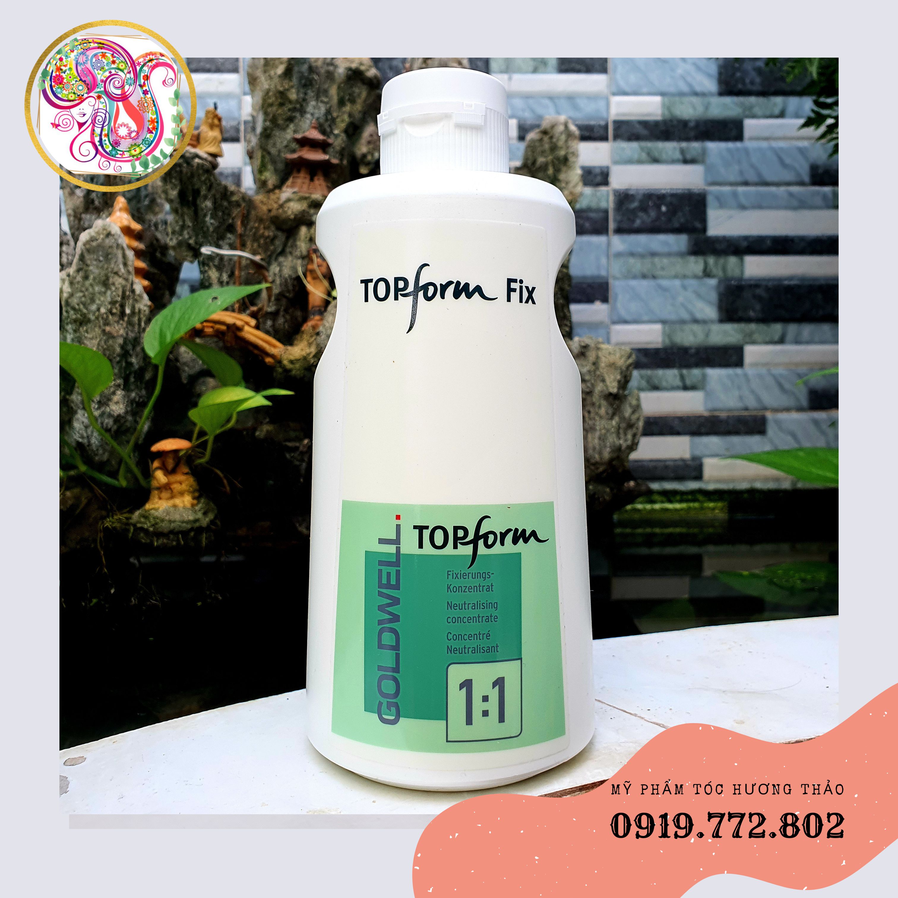 (CÓ BÁN LẺ) Cặp uốn lạnh GOLDWELL TOPFORM 500ml+ 1000ml