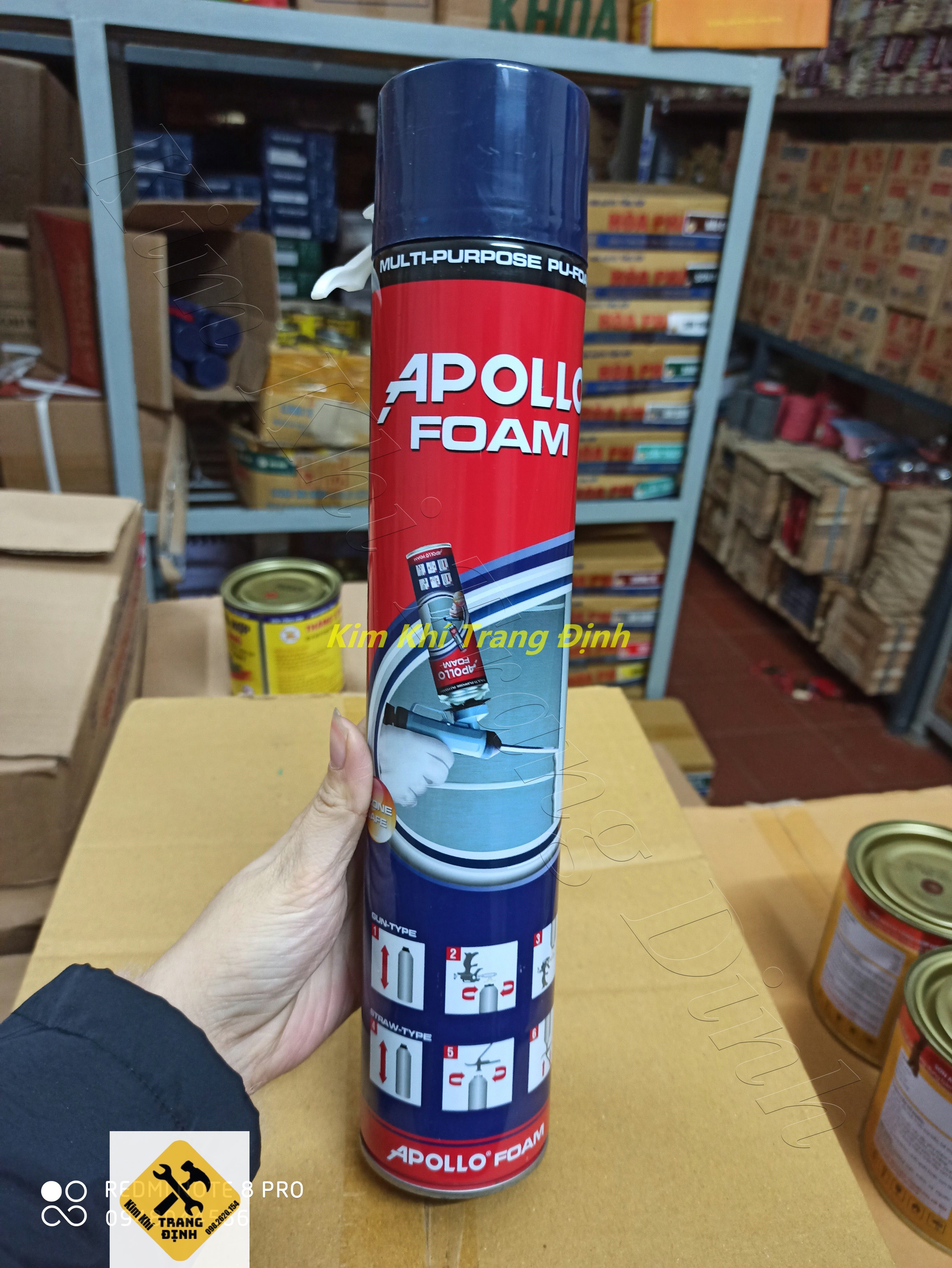 Keo Bọt Trương Nở Apollo