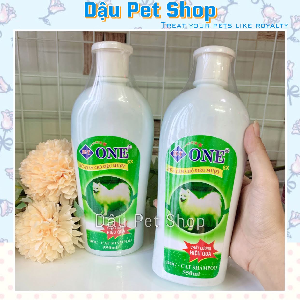 Sữa tắm One 6X Siêu Mượt Lông Cho Chó 550ml, đa dạng mẫu mã, chất lượng sản phẩm đảm bảo và cam kết hàng đúng như mô tả