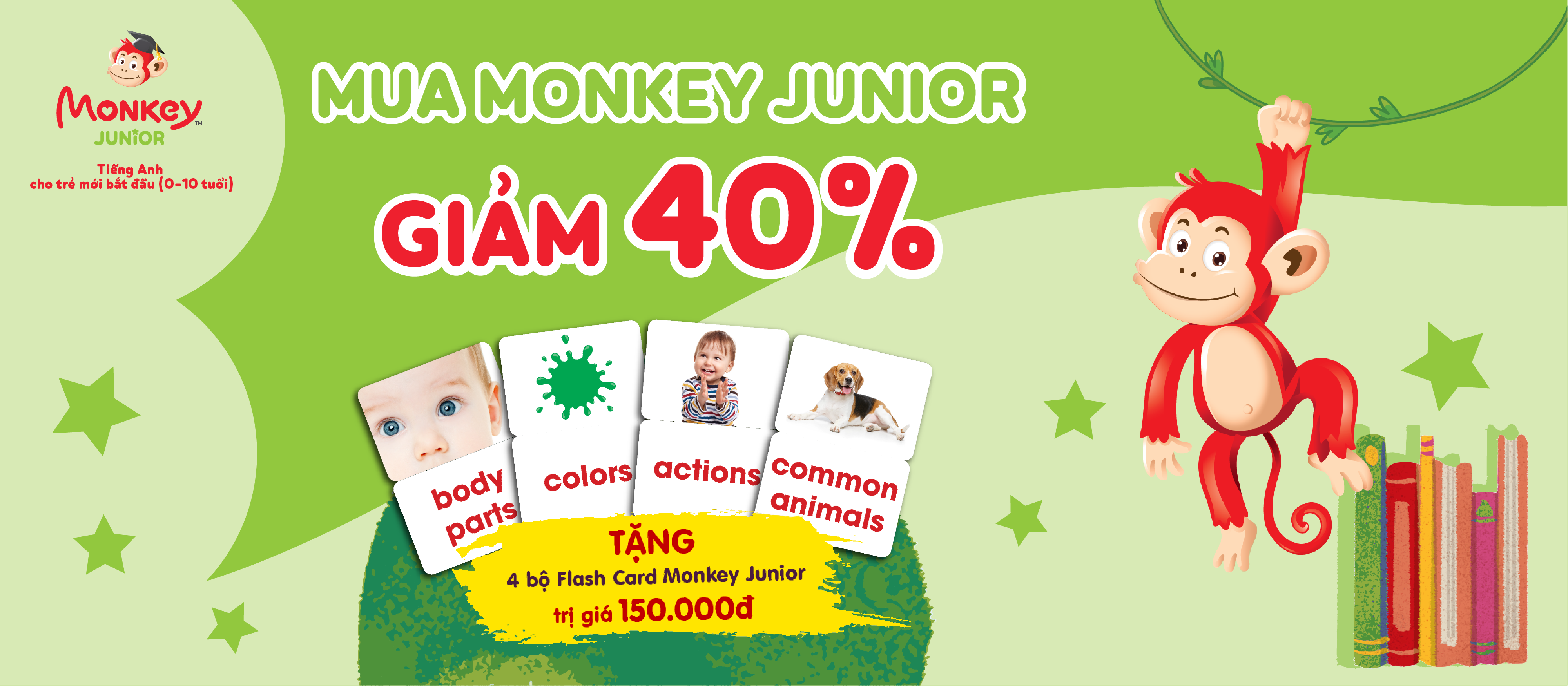 Monkey Junior 1 năm - Phần mềm đa ngôn ngữ cho trẻ em