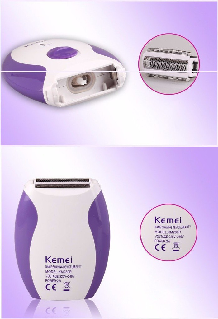 Máy Cạo Lông Toàn Thân Kemei