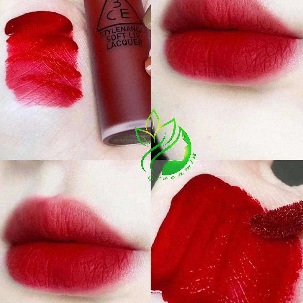 Son 3CE Lacquer Change Mode Đỏ Lạnh Mịn Lì Tôn Da 3CE Soft Lip Lacquer 4ml [CHECK HIDDEN TAG]