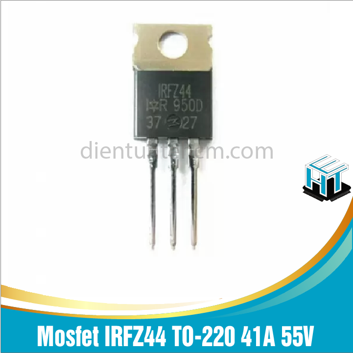 Mosfet IRFZ44 TO-220 41A 55V Kênh N