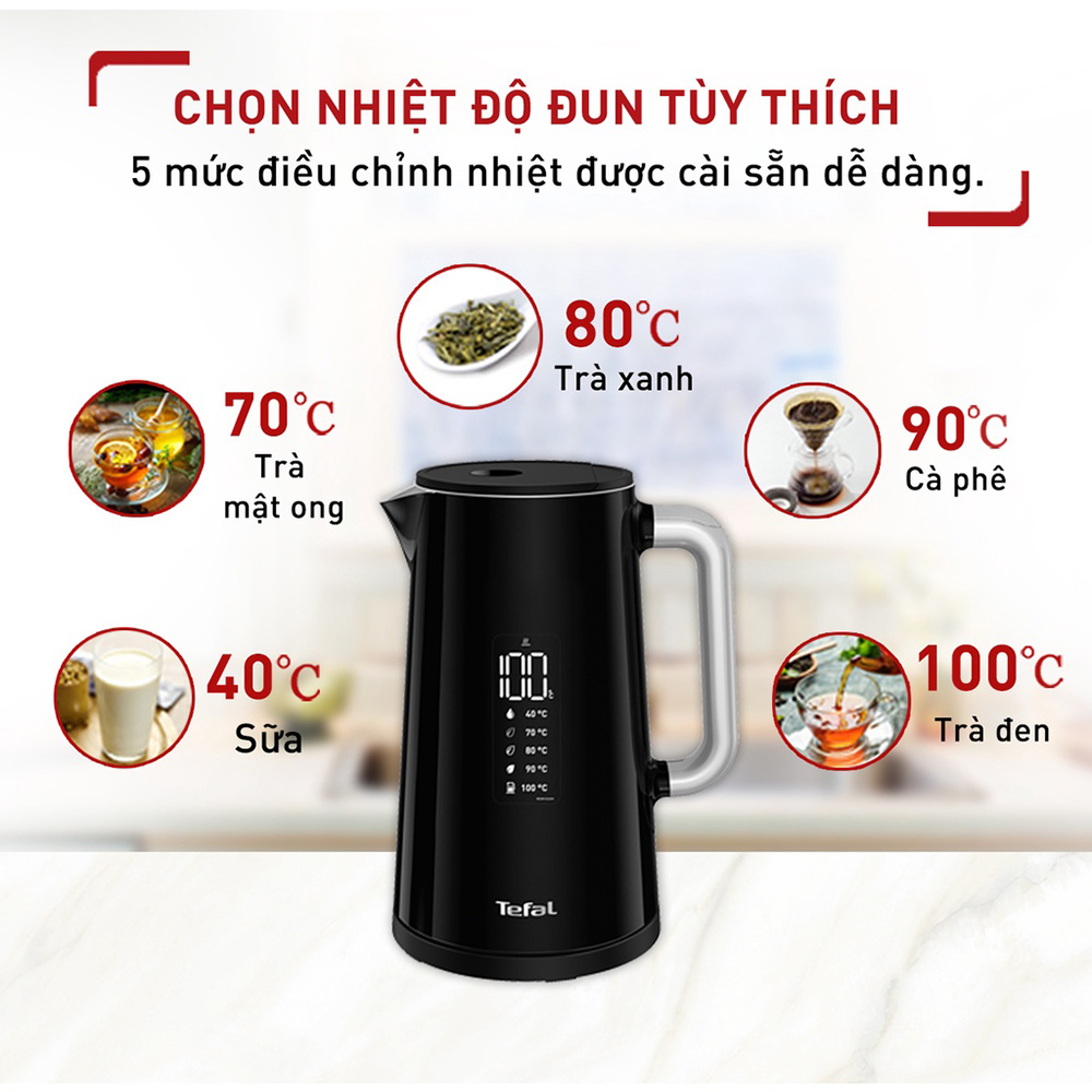 [Quà tặng không bán] Ấm Siêu Tốc Smart & Light KO850810