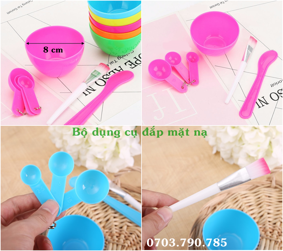 [HCM]BỘ DỤNG CỤ TRỘN ĐẮP MẶT NẠ
