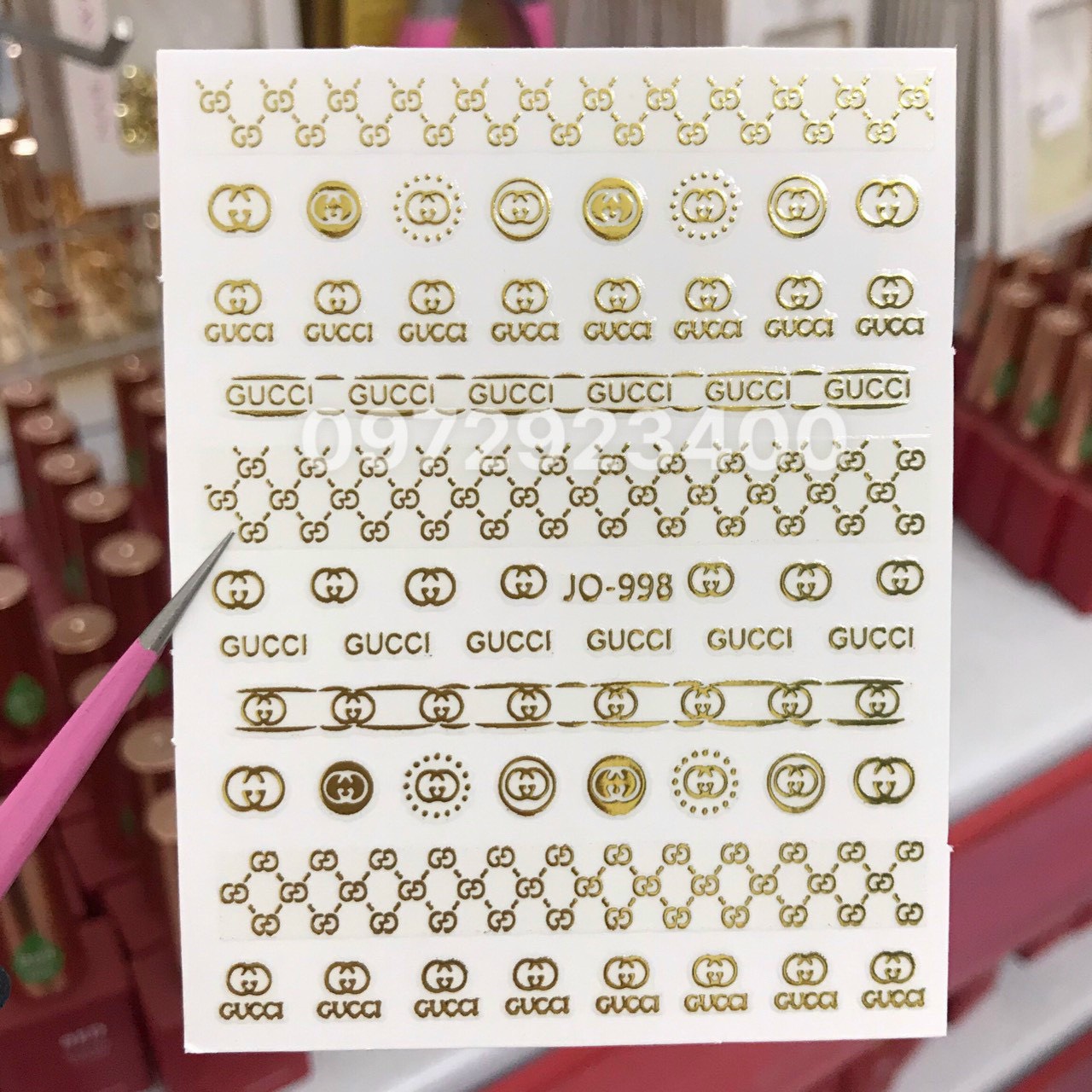 Sticker Thương Hiệu Dán Móng Tay - Mini Nails